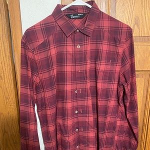 Under Armour Plaid Button up shirt